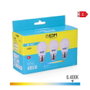 Edm 74279 Lot de 3 ampoules LED E27 5W 400lm 6400K lumière froide classe énergétique G