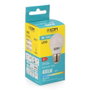 EDM Ampoule LED E27 Sphérique 5W 400lm 6400K Lumière Froide Ø4,5 x 8cm