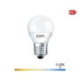 EDM Ampoule LED E27 Sphérique 5W 400lm 6400K Lumière Froide Ø4,5 x 8cm