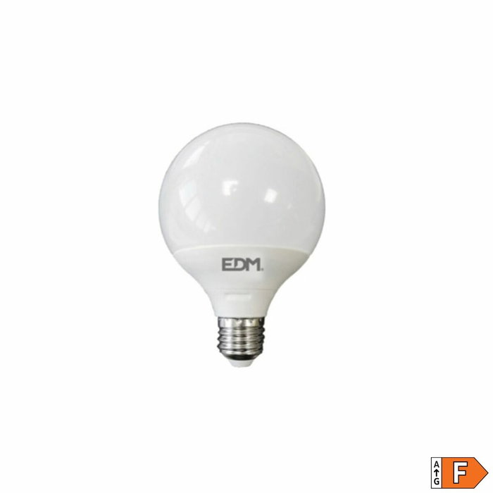 Edm Ampoule LED Globe E27 10 W Lumière Chaude