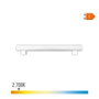 Edm Linestra LED 2 casquillos S14S 7W 600lm 2700K lumière chaude 300x30x47mm angle 300°