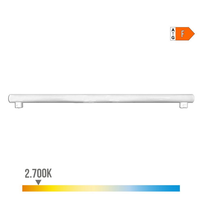 Edm Linestra LED 2 casquillos S14s 18W 1800lm 2700K lumière chaude 1000x30x47mm Edm Linestra LED 2 casquillos S14s 18W 1800lm 2700K lumière chaude 1000x30x47mm