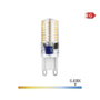 Edm Ampoule G9 LED Silicone 2,5W 170lm 6400K Lumière Froide Ø1,6 x 5cm Bi-pin