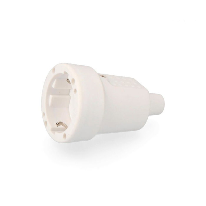 Edm Base aérienne en goma blanche 10/16a 250v 4,8mm IP44 Edm Base aérienne en goma blanche 10/16a 250v 4,8mm IP44