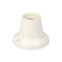 Edm Portalámparas zocalo recto e-27 blanco (envasado)denado