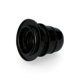 Edm Portalampes semi-vissé E27 avec rondelle noir