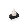 Edm Interrupteur unipolaire baquelite noir 6A 250V 24x12x26 mm