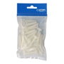 Edm Taco para brida n°8 blanco 25 unid.