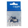 Edm Terminal faston pré-isolé mâle 4,8 mm, blister de 10 pièces