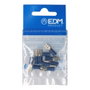 Edm Terminal Faston pré-isolé femelle 4,8 mm, blister de 10 pièces