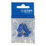 Edm Terminal pré-isolé à fourche PVC, blister de 10 unités