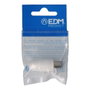 Edm Base aérienne TV 9,5mm droite blanche