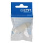 Edm Empalmador coaxial 9,5mm Blanco