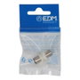 Edm Union femelle-femelle 9,5 mm blanche