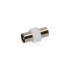 Edm Union mâle-mâle 9,5 mm pour TV, blanc