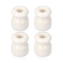 Edm Aislador pour câble torsadé blanc en vrac (4 unités) ø 15,5 x 18 mm porcelaine