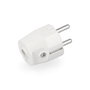 Edm Fiche de type F 10/16A 4,8mm blanc