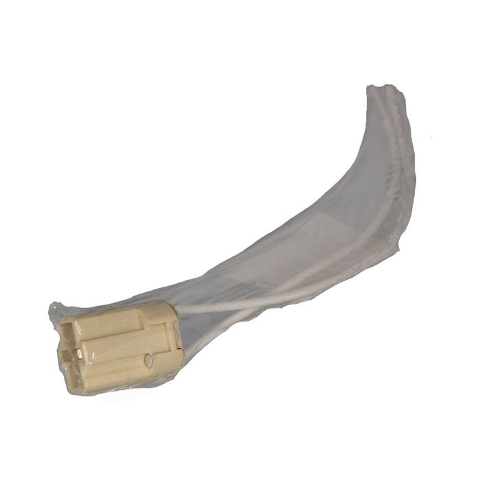 Edm Porte-lampe blanc avec base G9 et câble rétractable de 10 cm