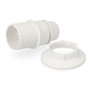 Solera Porte-lampe E14 semi-roscable blanc avec rondelle rétractile