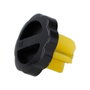 Dunlop Bouchon universel pour réservoir d'essence/diesel PVC noir/jaune 50 x 80 x 130 mm