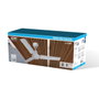 Ventilateur de Plafond EDM 33982 Blanc 60 W Ø 120 cm Mini industriel