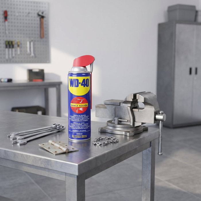 WD-40 Lubrifiant Multiusage en Aérosol 500 ml WD-40 Lubrifiant Multiusage en Aérosol 500 ml
