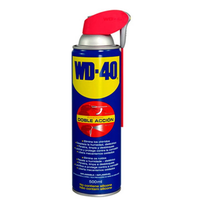 WD-40 Lubrifiant Multiusage en Aérosol 500 ml WD-40 Lubrifiant Multiusage en Aérosol 500 ml