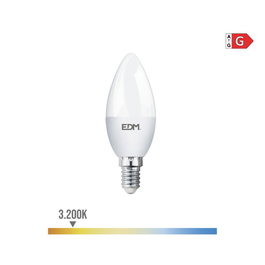 Edm Bombilla vela LED E14 5W 400lm 3200K