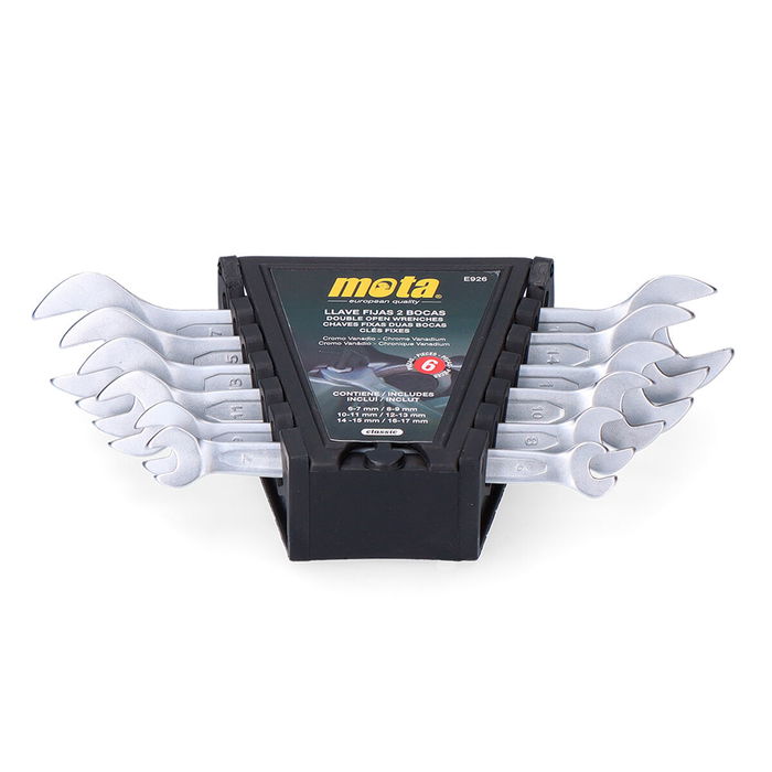 Jeu de clés Mota 6-17 mm 8 Pièces Jeu de clés Mota 6-17 mm 8 Pièces