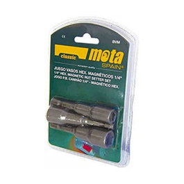 Mota Herramientas Jeu de 3 clés à douille hexagonales magnétiques 8-10-11 mm