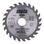 Mota Herramientas Sc124 Sierra circulaire widia Ø115 mm 24 dents carbure tungstène pour bois