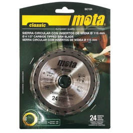 Mota Scie circulaire widia 115mm 24 dents