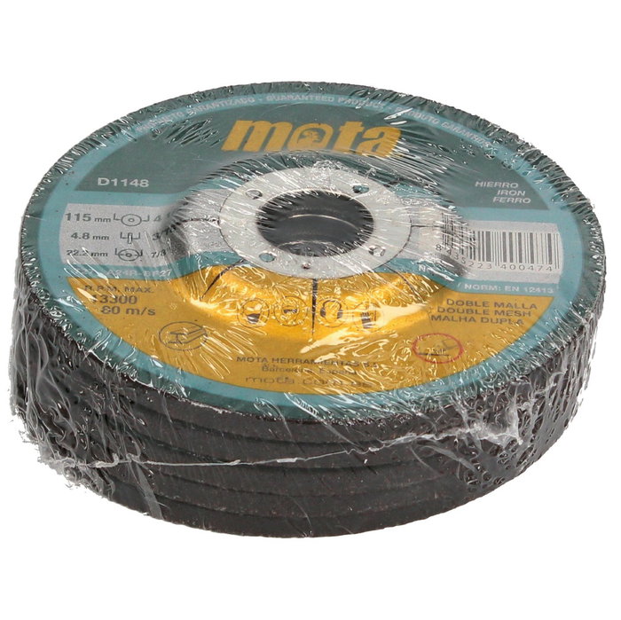 Mota Herramientas Disco de desbaste ox. ø115 x 4,8 x 22,23 mm