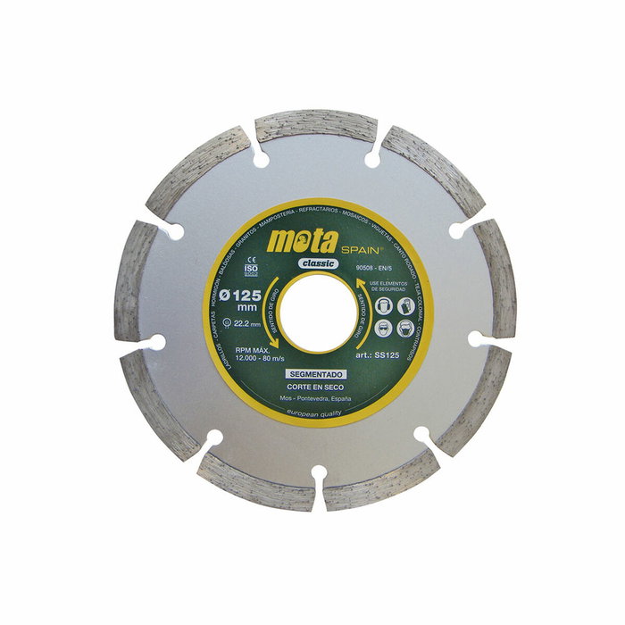 Disque de coupe diamanté Mota ss230 Ø 230 mm Disque de coupe diamanté Mota ss230 Ø 230 mm