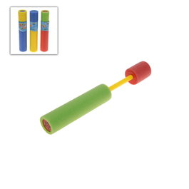 Water Fun Pistolet à eau en mousse Ø 5 x 26 cm couleurs assorties – Portée 10 m