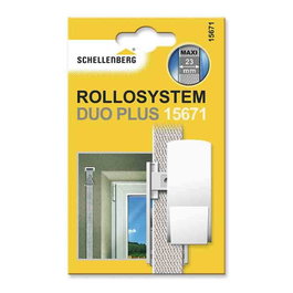 Schellenberg Guide de ruban plus maxi blanc 38x85x25 mm PVC pour stores lourds