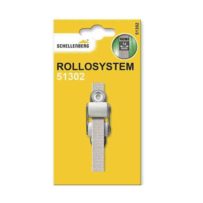 Schellenberg Guide ruban standard mini blanc 20 x 55 x 13 mm Schellenberg Guide ruban standard mini blanc 20 x 55 x 13 mm
