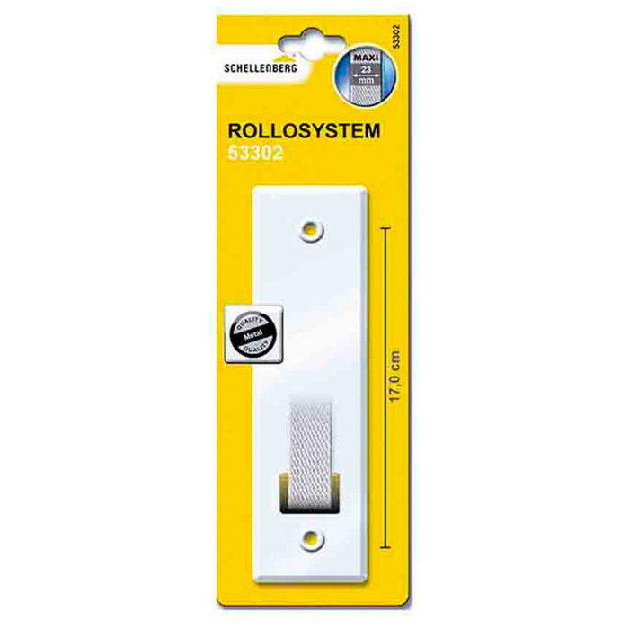 Schellenberg Recogedor encastrable système maxi blanc 25 x 165 x 140 mm (140 x 155 mm)