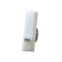 Schellenberg Recogedor encastrable système maxi blanc 25 x 165 x 140 mm (140 x 155 mm)