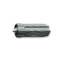 Schellenberg Embout système maxi.union axe octogonal et palier mural Ø 60 x 150 mm Noir Plastique