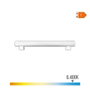 Edm Linestra LED 2 casquillos S14S 7W 750lm 6400K lumière froide 300x30x47mm