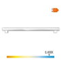 Edm Linestra LED 2 culots S14S 9W 950lm 6400K lumière froide 500x30x47mm