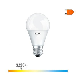Edm Ampoule LED Standard E27 10W 1020lm 3200K Lumière Chaude 12V AC/DC Ø6x11cm