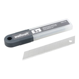 Wolfcraft Set de 5 lames séparables de 18 mm avec 8 segments