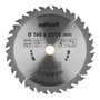 Disque de coupe Wolfcraft 6733000 160 x 2,4 mm