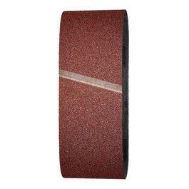 Wolfcraft 1916000 Lot de 3 bandes abrasives corindon 75 x 533 mm grain 40