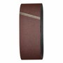 Wolfcraft Papier de verre à bande corindon grain 120, 75 x 533 mm, 3 pièces