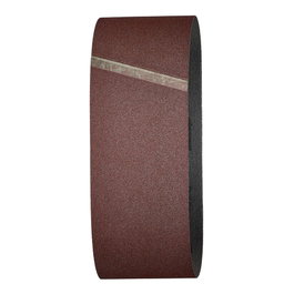Wolfcraft 1896000 Lijas de banda corindón, 76 x 457 mm, grain 120, lot de 3