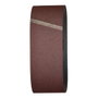 Wolfcraft 1896000 Lijas de banda corindón, 76 x 457 mm, grain 120, lot de 3
