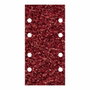 Wolfcraft Feuilles abrasives au corindon grain 40, 93 x 185 mm, 10 pièces